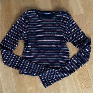 Brandy Melville striped long sleeve shirt